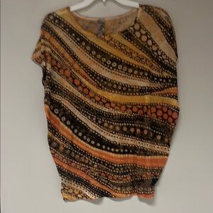 Women's Multicolor Patterned Top